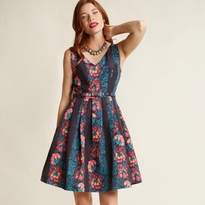 Modcloth "Beautiful You" Fit and Flare Dress